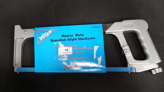 Heavy duty hacksaw CONDITION: Please Note -  we do not make reference to the condition of lots