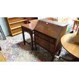 Walnut bureau CONDITION: Please Note -  we do not make reference to the condition of lots within