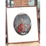 Militaria : A late Victorian portrait of a General of the British Army , in dress uniform with