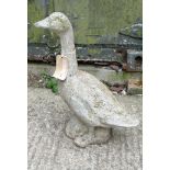 Goose statue CONDITION: Please Note -  we do not make reference to the condition of lots within