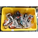 Quantity of hand made ceramic figures of Pirates etc  CONDITION: Please Note -  we do not make