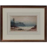 Aylmer XIX,
Probably Thomas Brabazon Aylmer (1806-1856),
Watercolour,
Seascape cove,
Signed lower