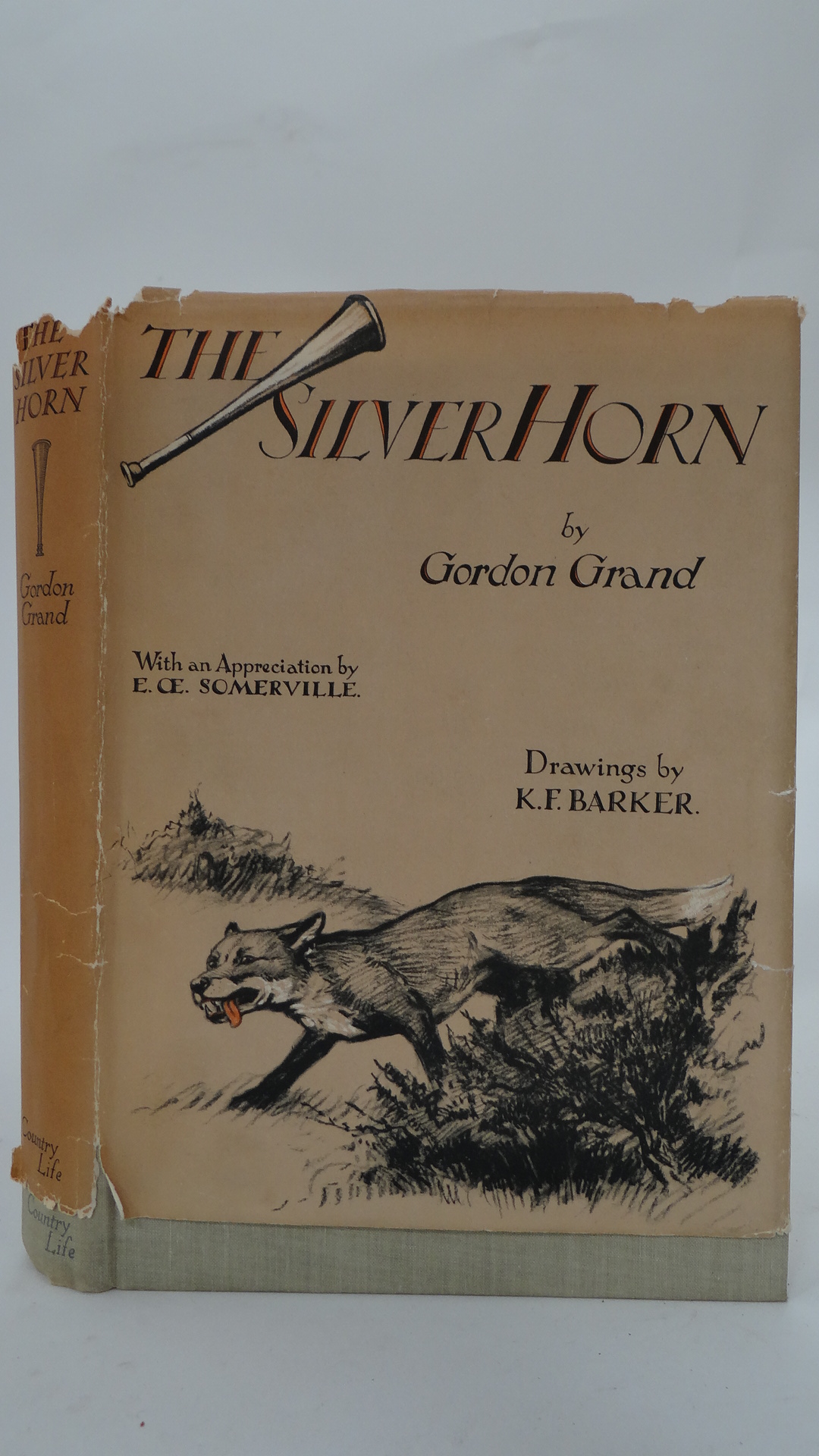 Book : " The Silver Horn ". By Gordon Grand , drawings by K.F. Barker. 1934. London: Country Life. - Image 19 of 19