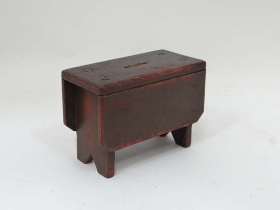 Moneybox formed as a table CONDITION: Please Note -  we do not make reference to the condition of - Image 4 of 6