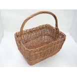 Wicker basket CONDITION: Please Note -  we do not make reference to the condition of lots within