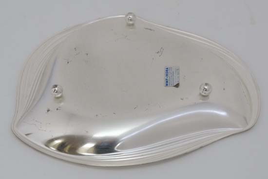 A WMF Ikora centrepiece Art Deco style three sided tray with three ball feet and surface burnishing. - Image 17 of 20