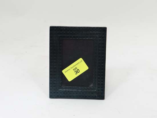 Leather photograph frame  CONDITION: Please Note -  we do not make reference to the condition of - Image 3 of 3
