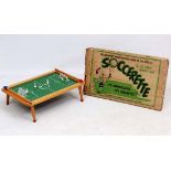 A 1960s '' Soccerette '' Two-a-side magnetic football game. In original box. For runner of