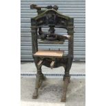 Floor Standing Letter / Printing Press :