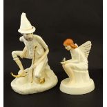 Two Royal Doulton hand made figures from the '' Enchantment '' collection, to include: '' Fairyspell