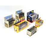 A quantity of boxed diecast film and TV models by Corgi and Lledo comprising two Last of the