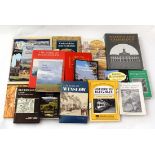 Books : A large collection of local interest 18 books and a selection of leaflets. To include: ''