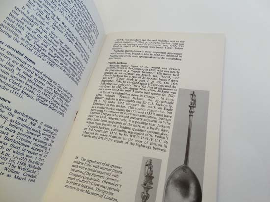 Books: '' London Silver Spoonmakers '' 1500-1697 by Timothy A Kent. Published by The Silver - Image 23 of 26