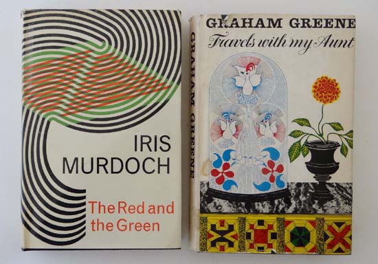 Books : Iris Murdoch '' The Red and the Green '' published by Chatto and Windus 1965, together
