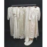 5 vintage wedding dresses circa 1940's
Circa 1940's cream satin ruched front wedding dress, with