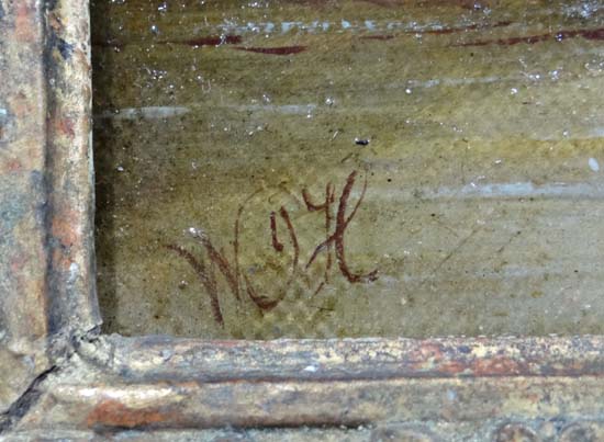 W J Horlor (XIX) Norfolk School
Oil on canvas
' On the Yare '
Monogrammed lower left and labelled - Image 4 of 4