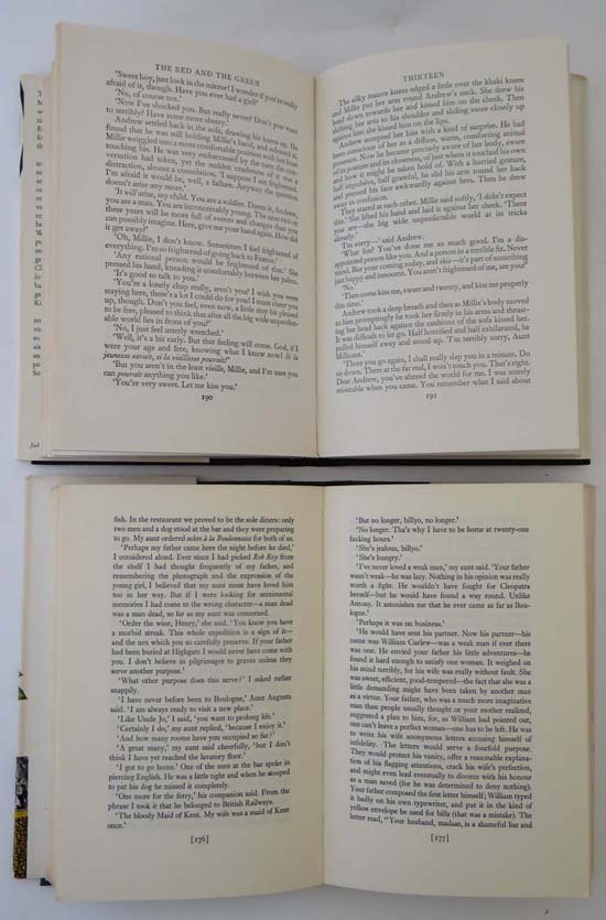 Books : Iris Murdoch '' The Red and the Green '' published by Chatto and Windus 1965, together - Image 2 of 14