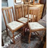 4 dining chairs  CONDITION: Please Note -  we do not make reference to the condition of lots