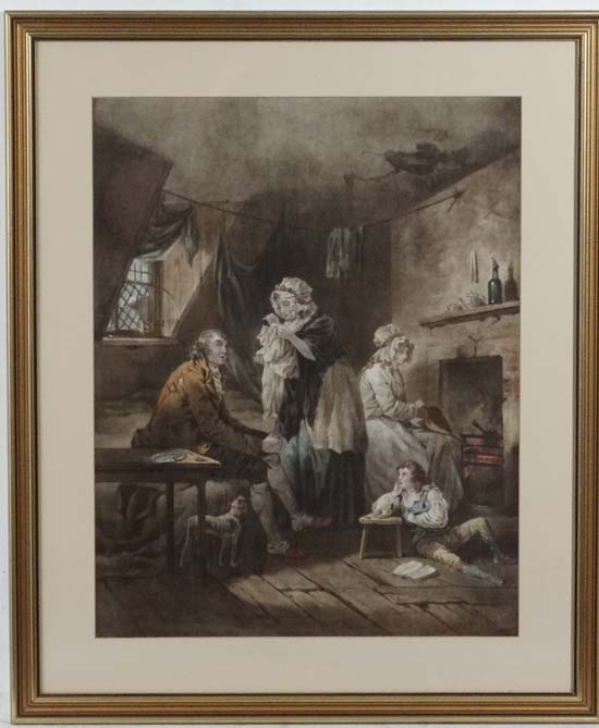 W Ward after George Morland
2 coloured prints published 1789
' The Effects of Youthful - Image 3 of 5