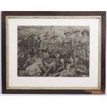 Boer War Memmorabilia : a Francis Hood Fernie Archive monochrome Unit photograph of 
Boer War