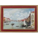 Wm David James (c.1944),
Oil on canvas board,
Grand Canal , Venice,
Signed and dated '69' lower