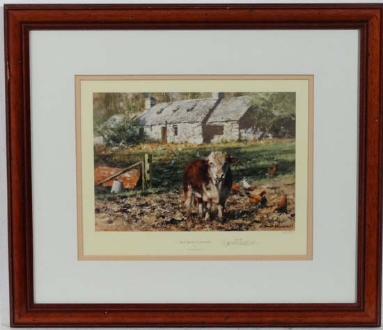 David Shepherd (1931)
Limited edition print 426/1500
' Old Ben's Cottage '
Signed and numbered in