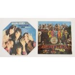 Collectable vinyl records : Two 1960s LPs , comprising The Beatles' ' Sgt Peppers Lonely Hearts Club