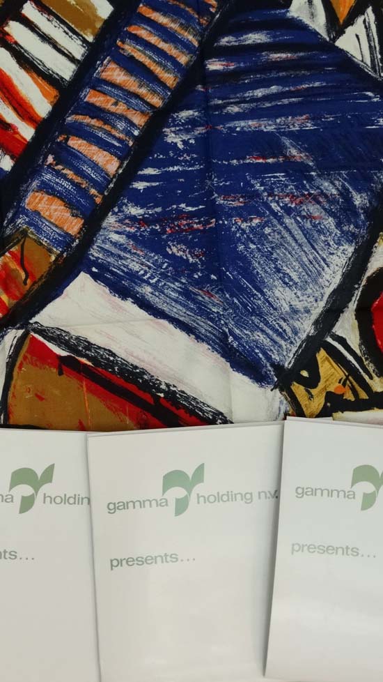 Screen prints : a collection of 8 Textile Screen prints for Gamma Holding N.V. [Texoprint] by - Image 3 of 4