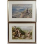 After Myles Birkett Foster ( 1825-1899)
A pair of coloured lithographs
' The Way down the