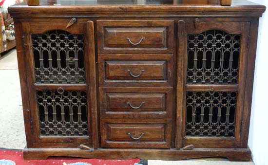 Sideboard with wirework detail CONDITION: Please Note -  we do not make reference to the condition