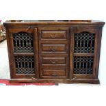 Sideboard with wirework detail CONDITION: Please Note -  we do not make reference to the condition