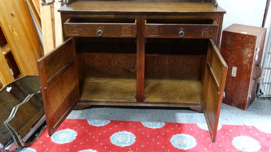 Old Charm style Dresser CONDITION: Please Note -  we do not make reference to the condition of - Image 2 of 2