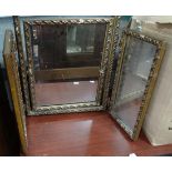 Tryptic mirror  CONDITION: Please Note -  we do not make reference to the condition of lots within