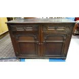 Oak sideboard CONDITION: Please Note -  we do not make reference to the condition of lots within