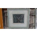 Betty Ebanja 1933
Coloured print
Butterfly
Signed in pencil ' B M Ebanja '95' lower right
Aperture 5