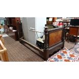Antique  Pine bed  CONDITION: Please Note -  we do not make reference to the condition of lots
