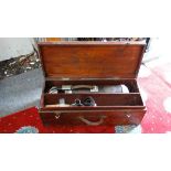 A 1930s Electrolux Ltd wooden boxed vacuum cleaner with accessories  CONDITION: Please Note -  we do