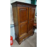 Mahogany wardrobe  CONDITION: Please Note -  we do not make reference to the condition of lots