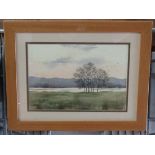 William Mallory ?XX
Watercolour
Lake view
Signed and dated 'May 98' lower right
8 12/2 x 12 1/2"