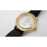 Russian Automatic Wrist Watch : a ' Romanoff  Automatic " With gilt hands and central sweeping