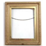 A good quality 19thC gilt frame with slip and glass, the gilt width,  4 1/2" wide , to fit picture