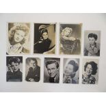 Autographs : a collection of original signed photographs ( autographs) including ; Jean Simmons (