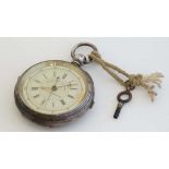 Pocket watch : a Patent Lever Chronograph stop watch, ' The Greenwich Time Keeper ',a pocket watch