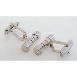 A pair of .925 silver cufflinks CONDITION: Please Note -  we do not make reference to the