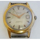 Festina : a gentleman's Automatic gold plated wrist watch with a 17 jewel movement, cal F 692 , with