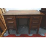 1940's desk CONDITION: Please Note -  we do not make reference to the condition of lots within