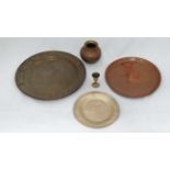 Quantity of assorted brass ware etc  CONDITION: Please Note -  we do not make reference to the