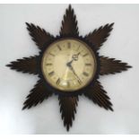 Metamec retro clock CONDITION: Please Note -  we do not make reference to the condition of lots