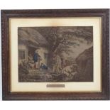 William Ward after George Morland (1763-1804)
Hand coloured mezzotint
' The Warrener ' 1806
12 1/4 x