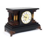 19thC mantle clock  : a Wm L Gilbert Clock Co. Winsted, Conn, USA. a classical mantle clock with a